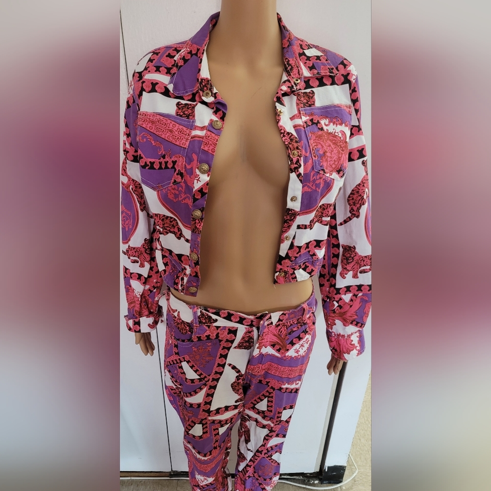 2 piece jean set
